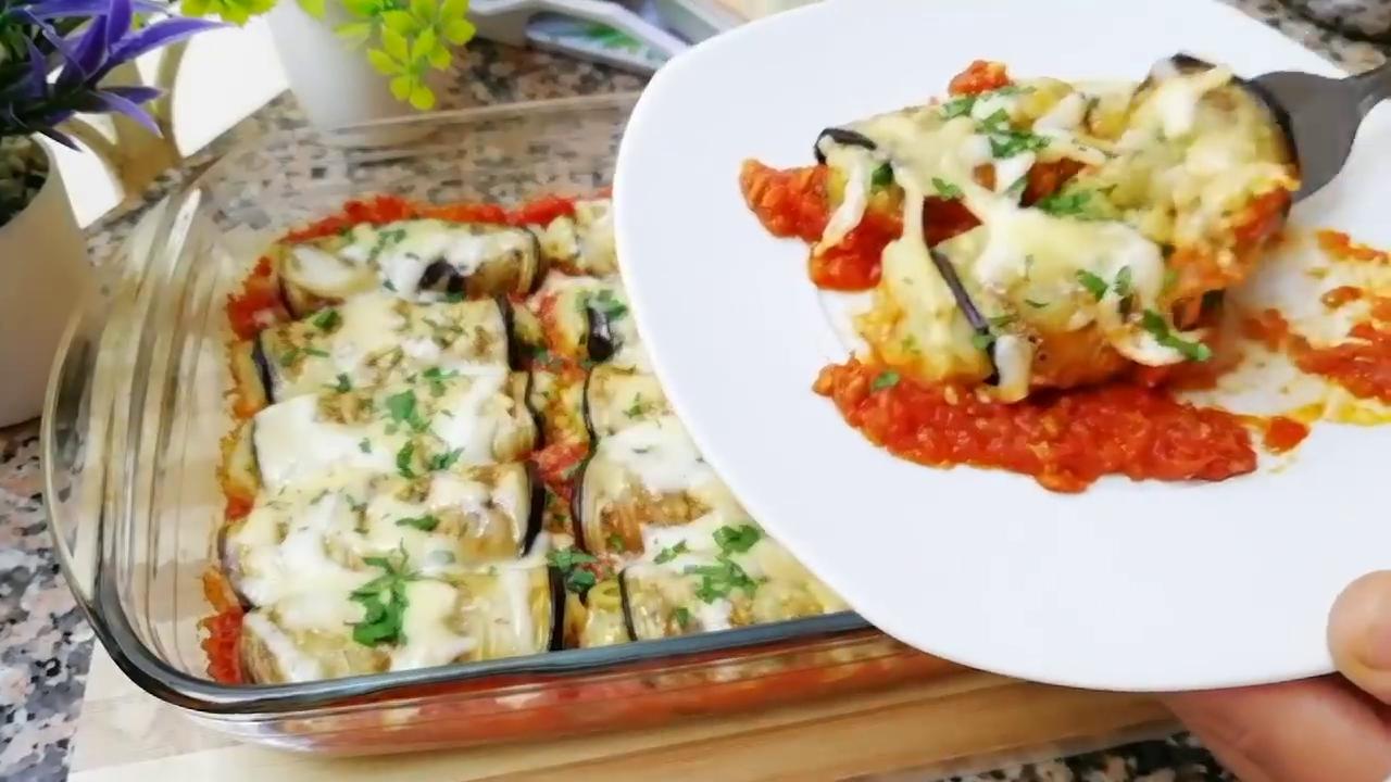 plat d'aubergine